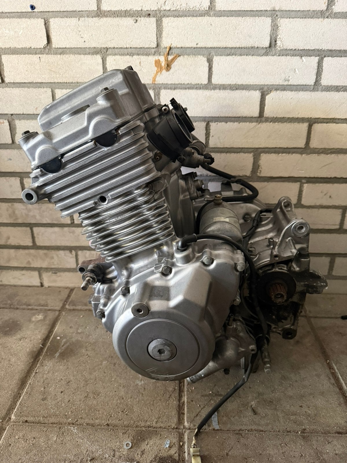 CB500 motorblok voor onderdelen, Ophalen, Gebruikt