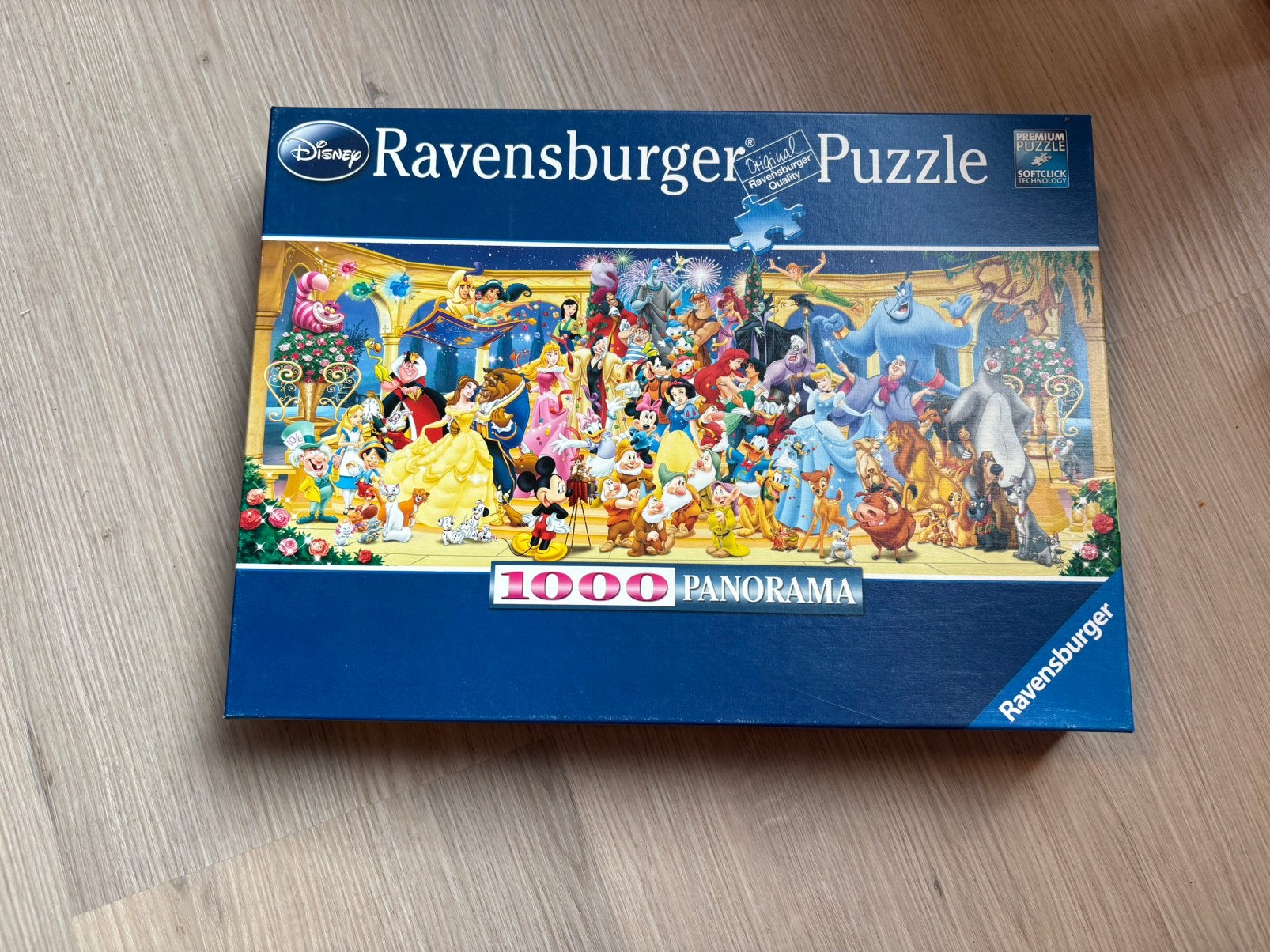 Ravensburger Disney Panorama Puzeel 1000 stukjes, Ophalen of Verzenden, 500 t/m 1500 stukjes, Zo goed als nieuw, Legpuzzel