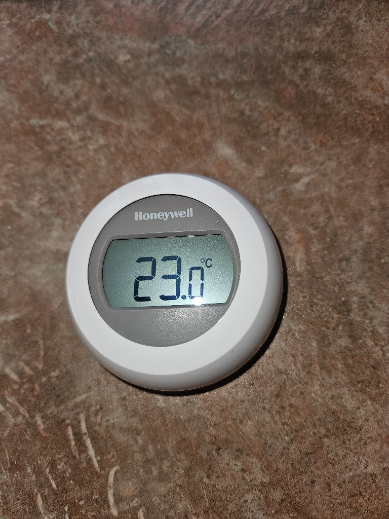 Honeywell Home ronde kamerthermostaat - T87G, Ophalen, Zo goed als nieuw
