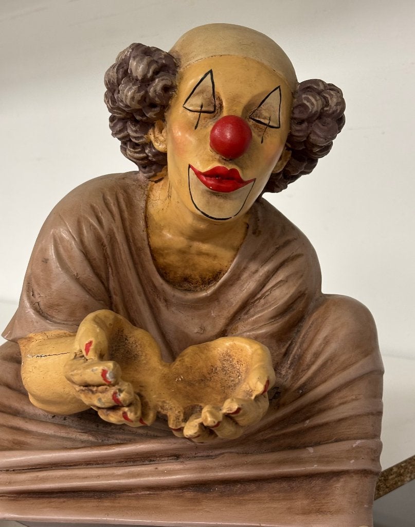 * Grote Jun Asilo Circus Clown figuur, Ophalen of Verzenden, Gebruikt, Overige typen