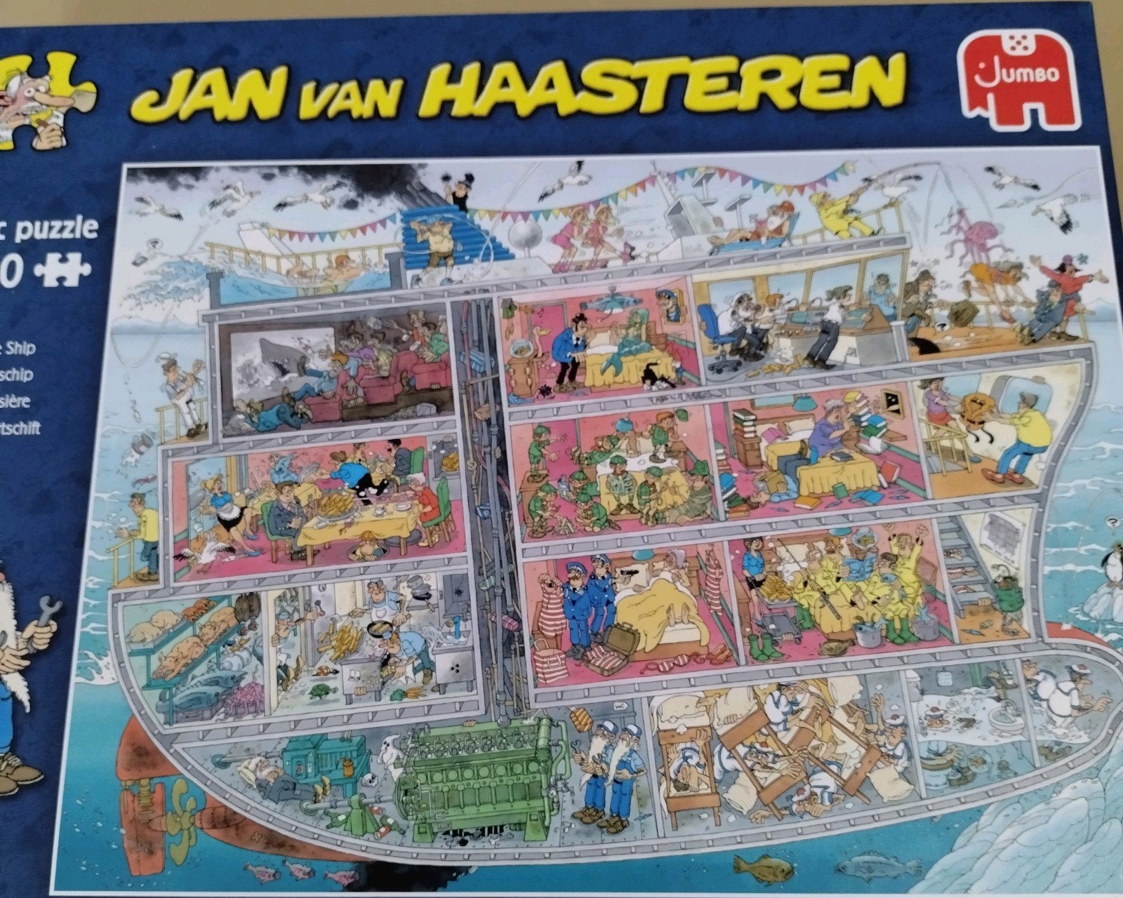 Jan van Haasteren puzzel, Ophalen of Verzenden, 500 t/m 1500 stukjes, Zo goed als nieuw