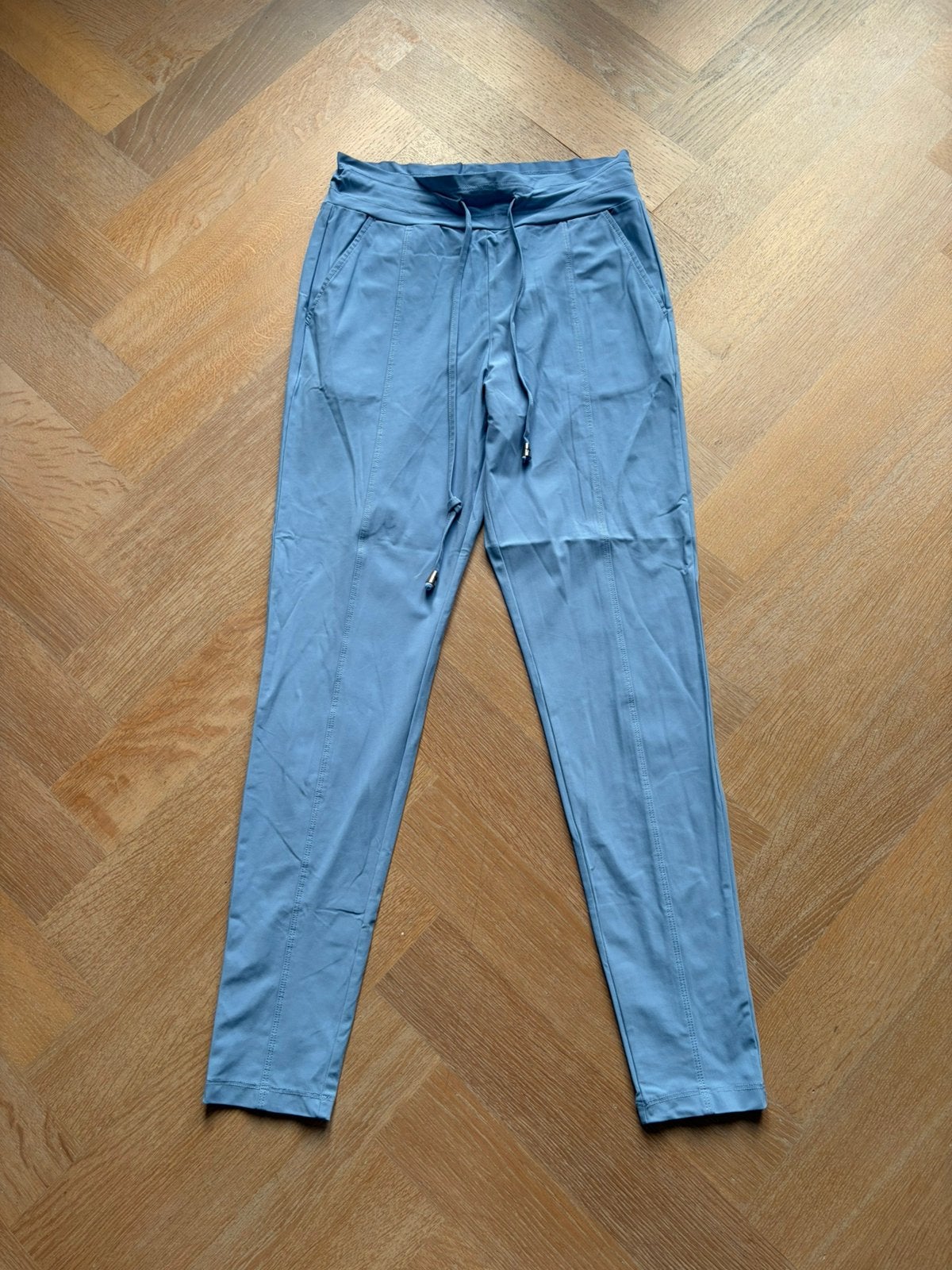 Broek, Mi Piace, lijkt op downstairs van Studio Anneloes M, Maat 38/40 (M), Blauw, Ophalen of Verzenden, Zo goed als nieuw