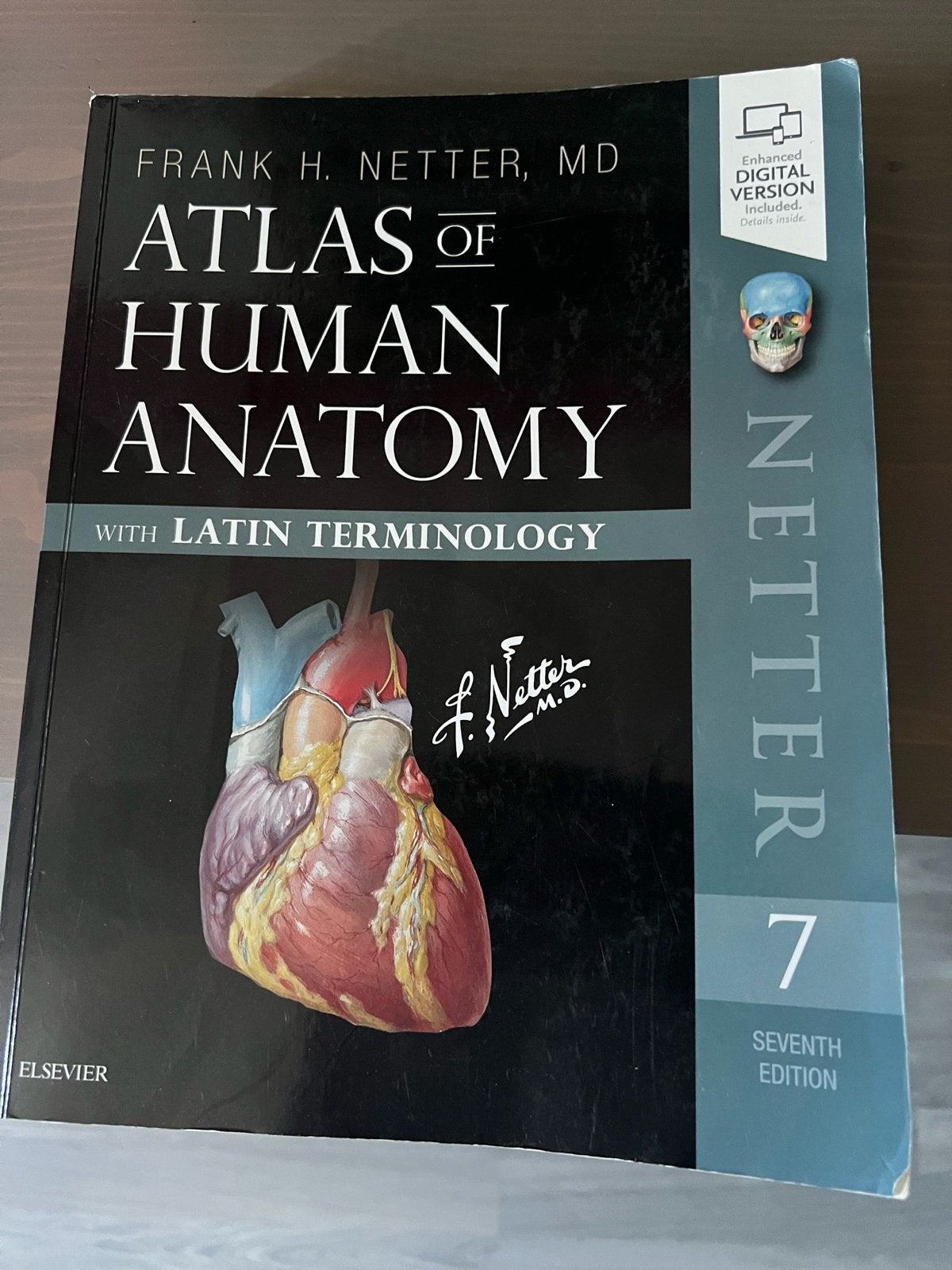 Atlas of Human Anatomy - Frank H. Netter, 7e editie, Boeken, Ophalen of Verzenden, Beta, Zo goed als nieuw, WO