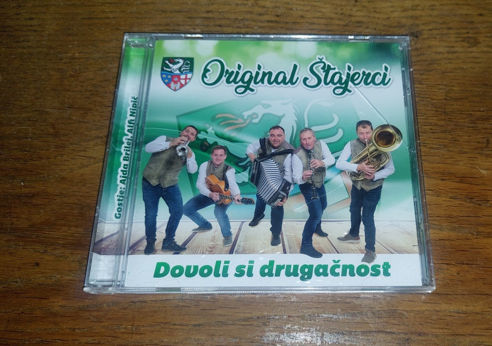 Original Ŝtajerci blaasmuziek cd. Krasvrij, Verzenden, Zo goed als nieuw