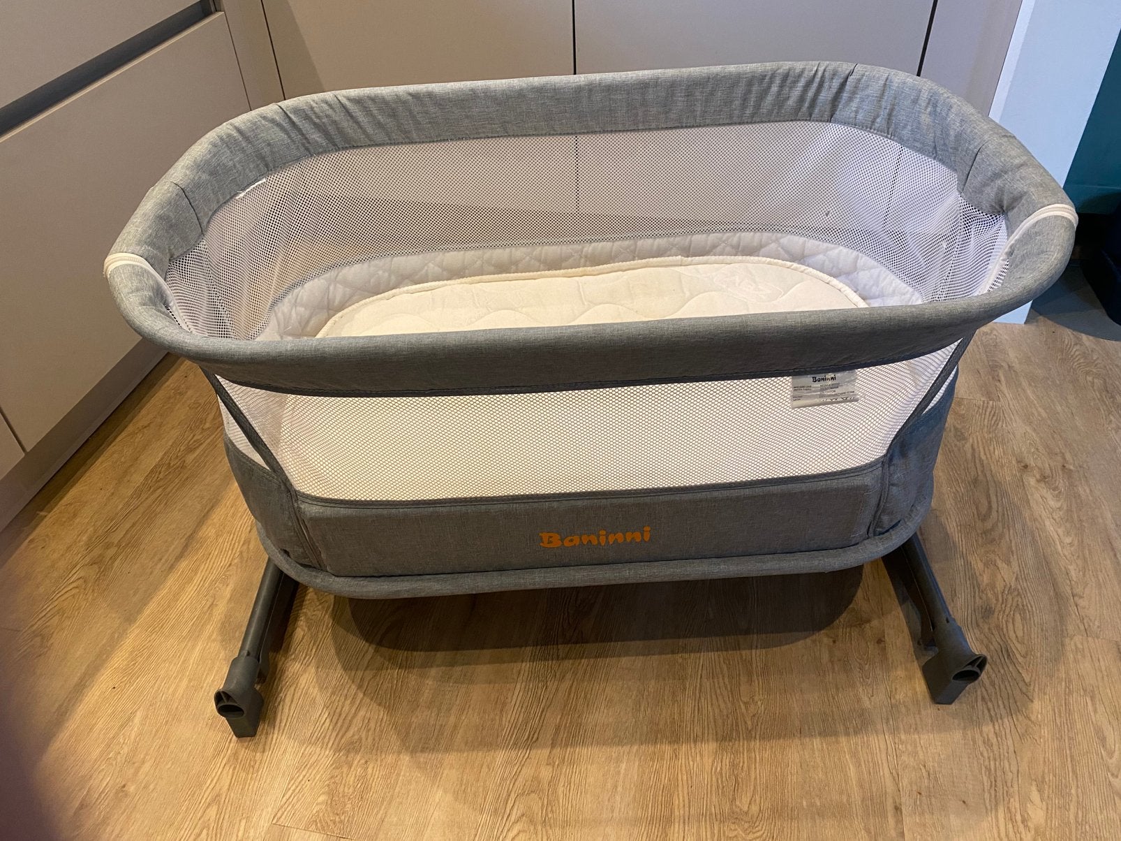 Baninni co-sleeper verstelbaar, Kinderen en Baby's, Babywiegjes en Ledikanten, Ophalen, Wieg