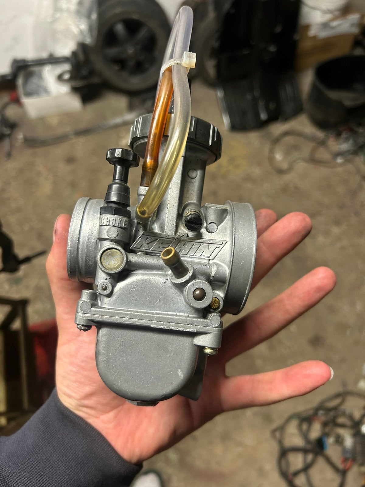 Keihin 40mm pwk carburateur, Ophalen of Verzenden, Zo goed als nieuw, Carburateur