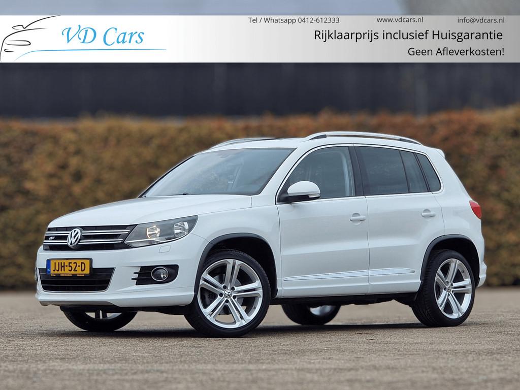 Volkswagen TIGUAN 1.4 TSI R-Line AUTOMAAT*Trekhaak*Navigatie, Auto's, Euro 5, 4 cilinders, Alcantara, 14 km/l