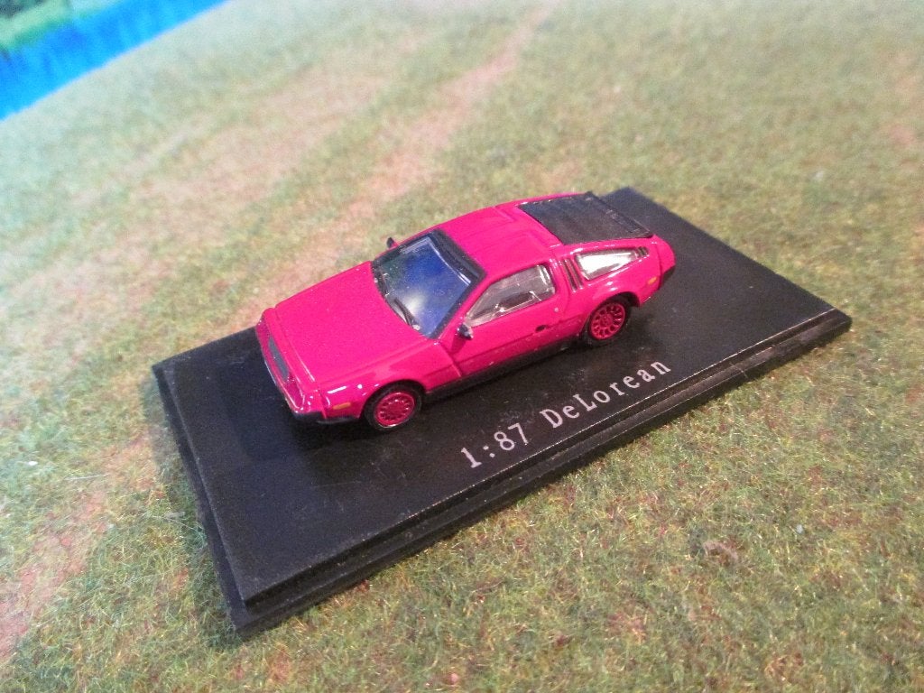 DMC DeLorean LK-81 - NPE rood, Ophalen of Verzenden, Nieuw, Auto, Rietze