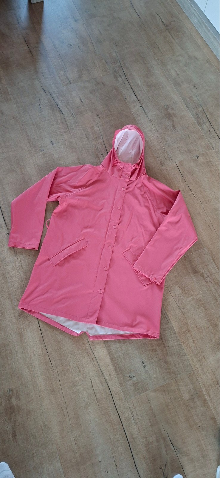 Regenjas roze hema, Ophalen of Verzenden, Zo goed als nieuw, Regenjas, Dames