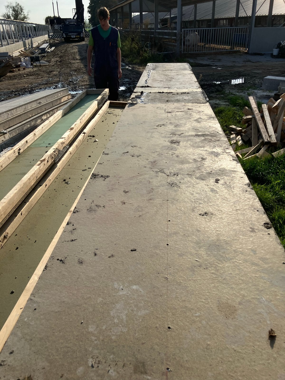 Houten bekisting, Ophalen