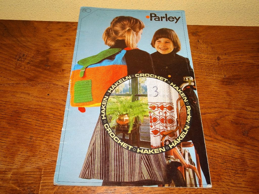 Parley nr. 80 vintage haak tijdschrift jaren '70, Hobby en Vrije tijd, Breien en Haken, Ophalen of Verzenden, Gebruikt, Haken