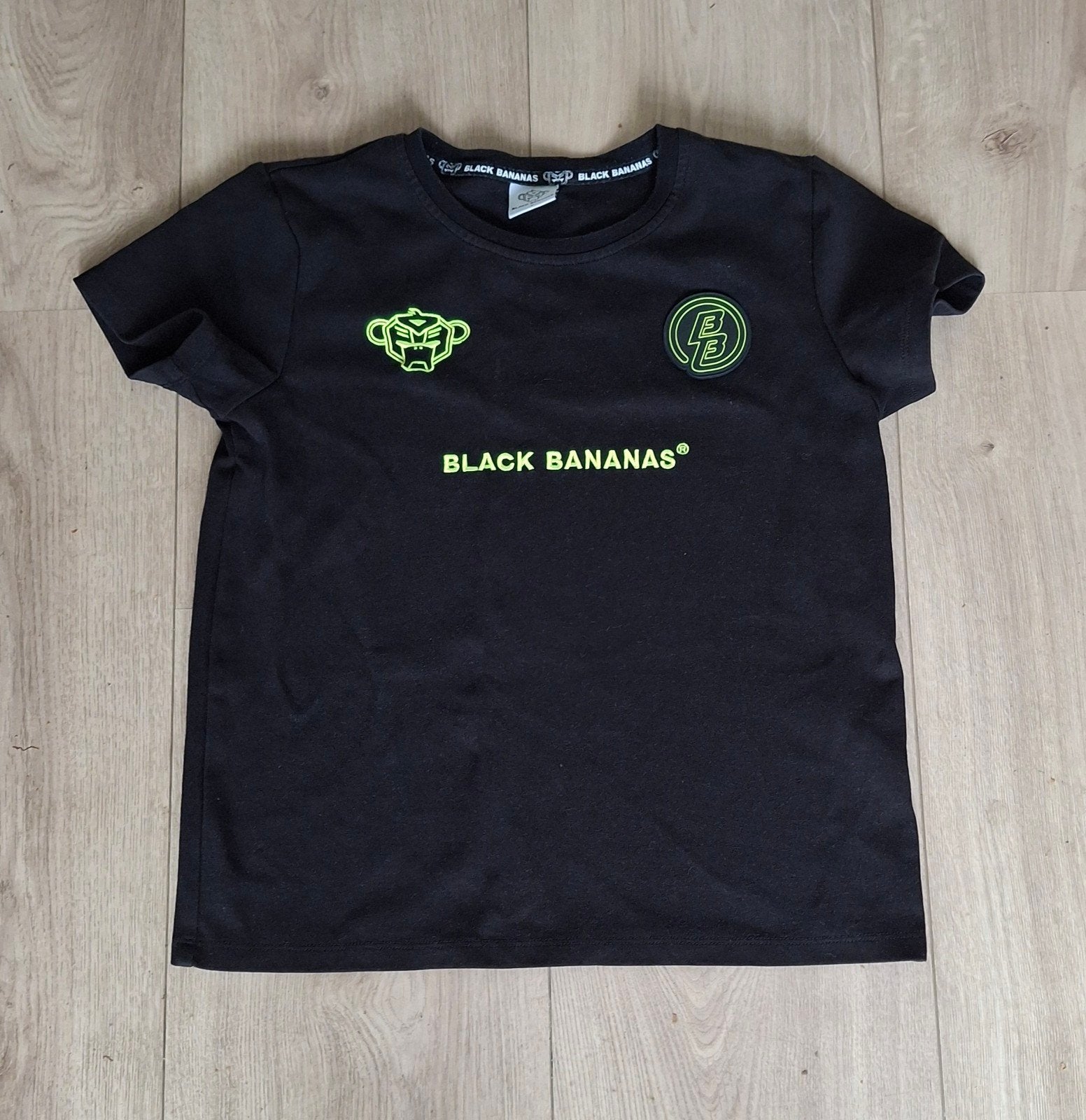 Black Bananas T-shirt - Maat L, Maat 52/54 (L), Zwart, Ophalen of Verzenden, Zo goed als nieuw