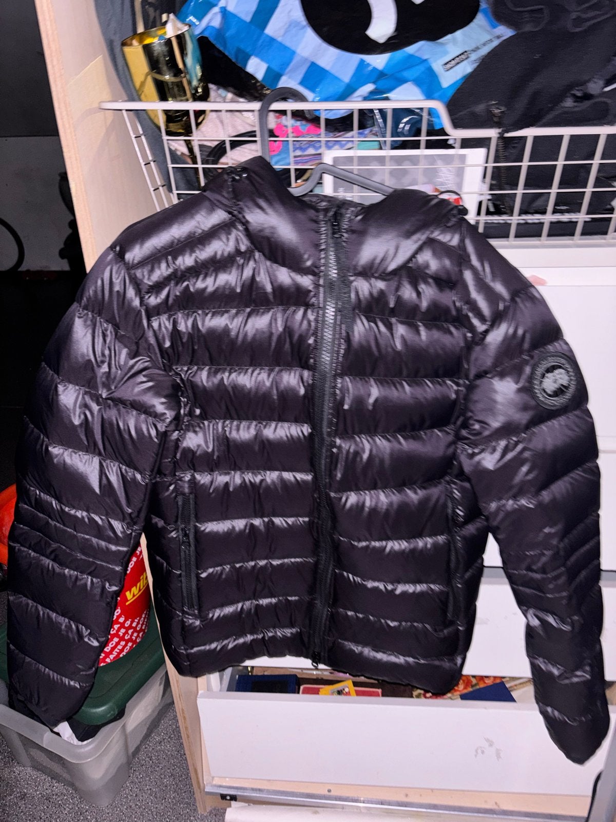 Canada Goose Puffer Jas Zwart - Maat M, Ophalen of Verzenden, Zo goed als nieuw, Maat 38/40 (M), Zwart