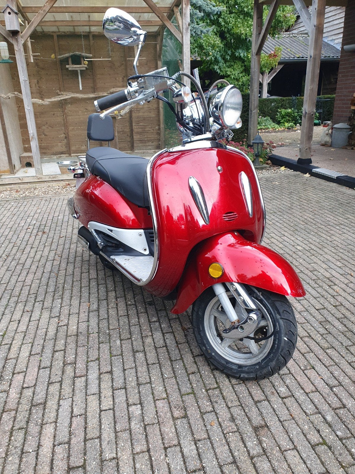 Fosti Grande Retro Scooter - Volledig nagekeken met alarm, Ophalen, Gebruikt, Overige typen, Overige merken