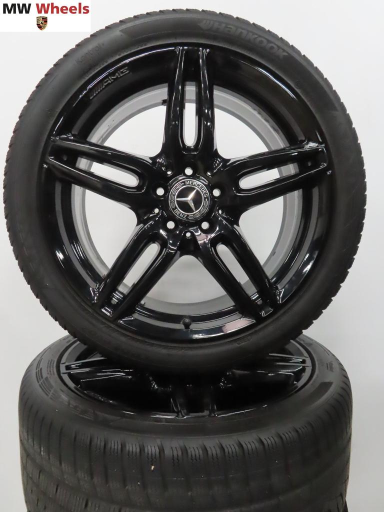 Mercedes  E klasse W213 C238 AMG 19 inch velgen winterbanden, Auto-onderdelen, 19 inch, -, -, Banden en Velgen