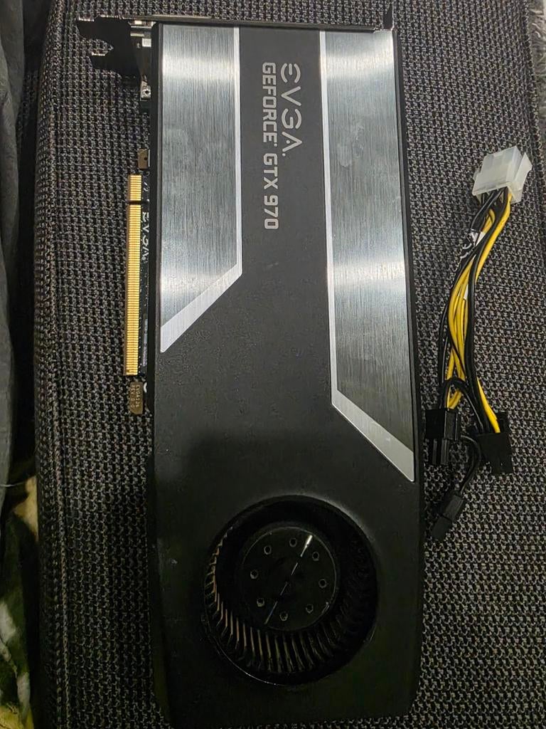 EVGA GeForce GTX 970 Grafische Kaart, Computers en Software, Videokaarten, PCI-Express 3, Gebruikt, HDMI, Ophalen of Verzenden
