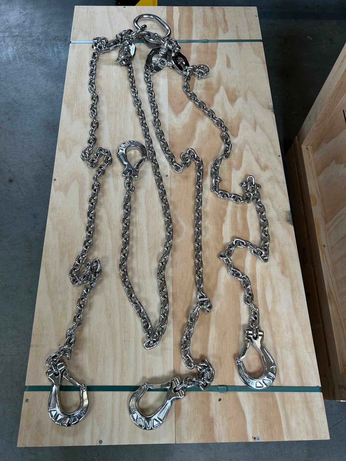 Nieuwe Cromox 4-sprong ketting, 2m, 3,25T, Ophalen of Verzenden, Zo goed als nieuw, Zilver, Overige materialen