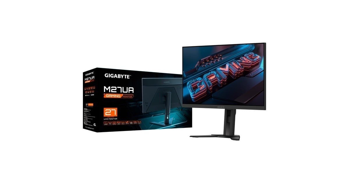 GIGABYTE M27U A Gaming Monitor - Zo goed als nieuw, Gaming, 101 t/m 150 Hz, Ophalen of Verzenden, 1 tot 2 ms