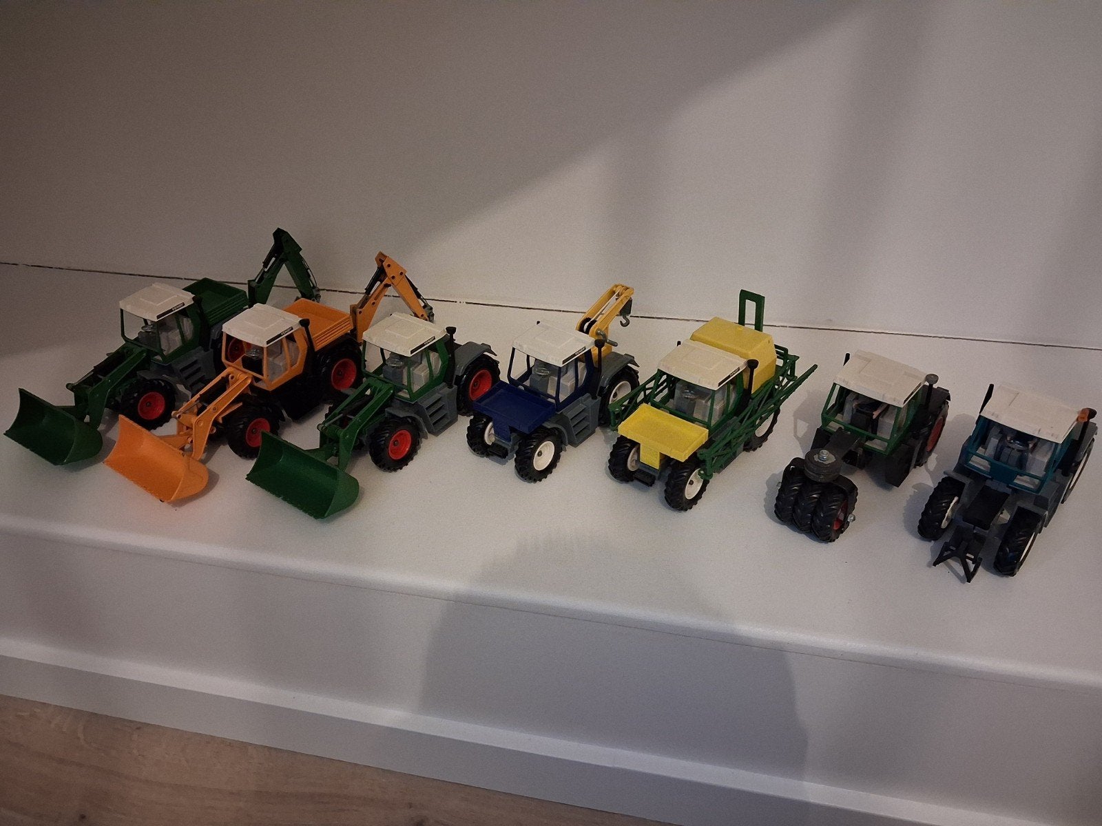 7x Fendt xylon merk siku schaal 1:32, Ophalen of Verzenden, Tractor of Landbouw, SIKU