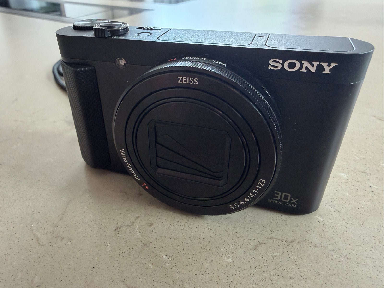 Sony DSC-HX90V Compactcamera met 30x optische zoom, Ophalen, Beeldstabilisatie, 18 megapixels, Zo goed als nieuw