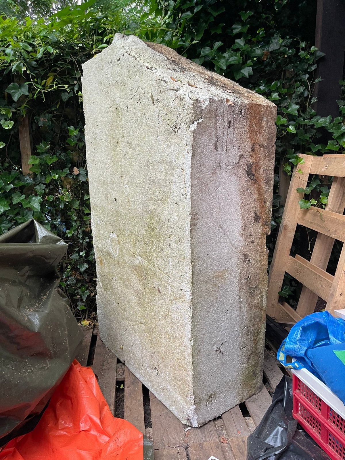 Gratis afhalen Tempex blok 50x100x200 cm, Tuin en Terras, Ophalen, Zo goed als nieuw