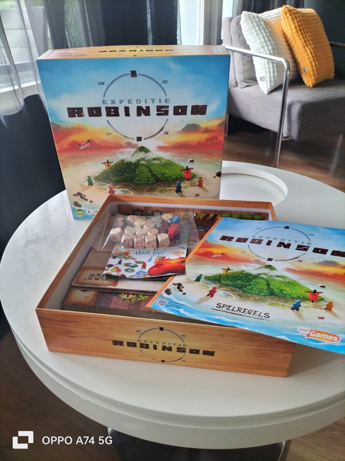 Expeditie Robinson Bordspel - Zo goed als nieuw, Vijf spelers of meer, Ophalen, Zo goed als nieuw, Just Games