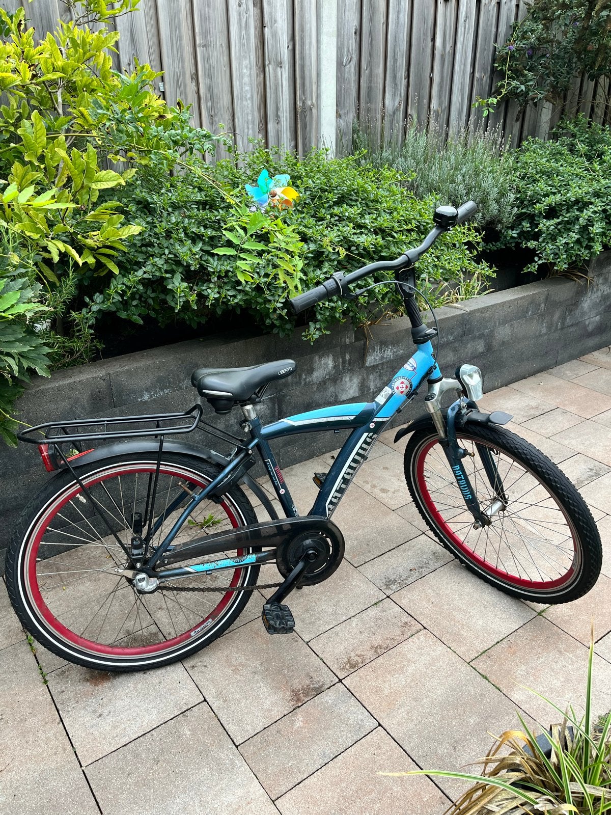 Batavus Snake kinderfiets 24 inch - 3 versnellingen, Ophalen, Terugtraprem, Versnellingen, Gebruikt