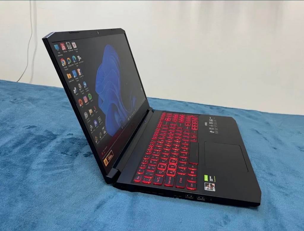 Acer Nitro 5 Gaming Laptop - AMD Ryzen 5 5600H, 16GB RAM, Ophalen of Verzenden, Zo goed als nieuw, 3 tot 4 Ghz, 16 GB