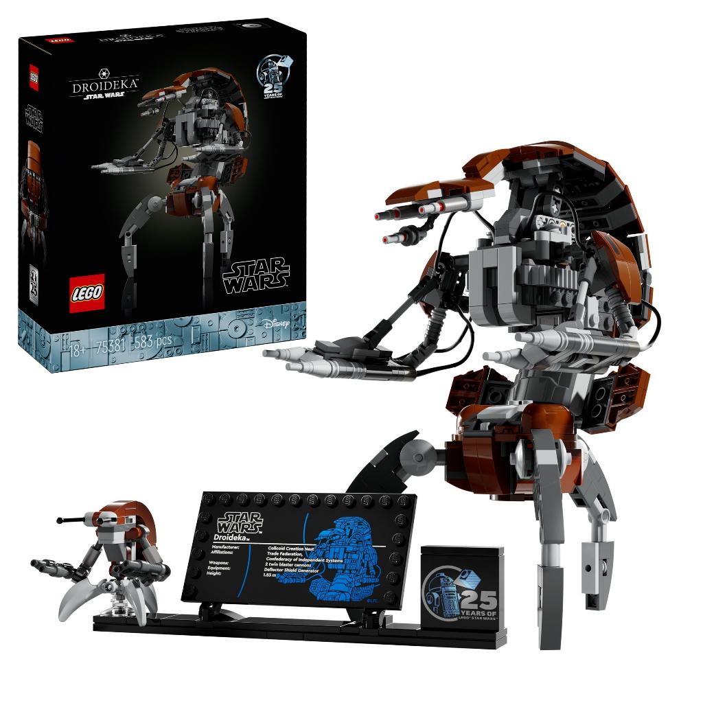 LEGO Star Wars 75381 Droideka 583 delig, Star Wars, Lego, Nieuw, Ophalen of Verzenden