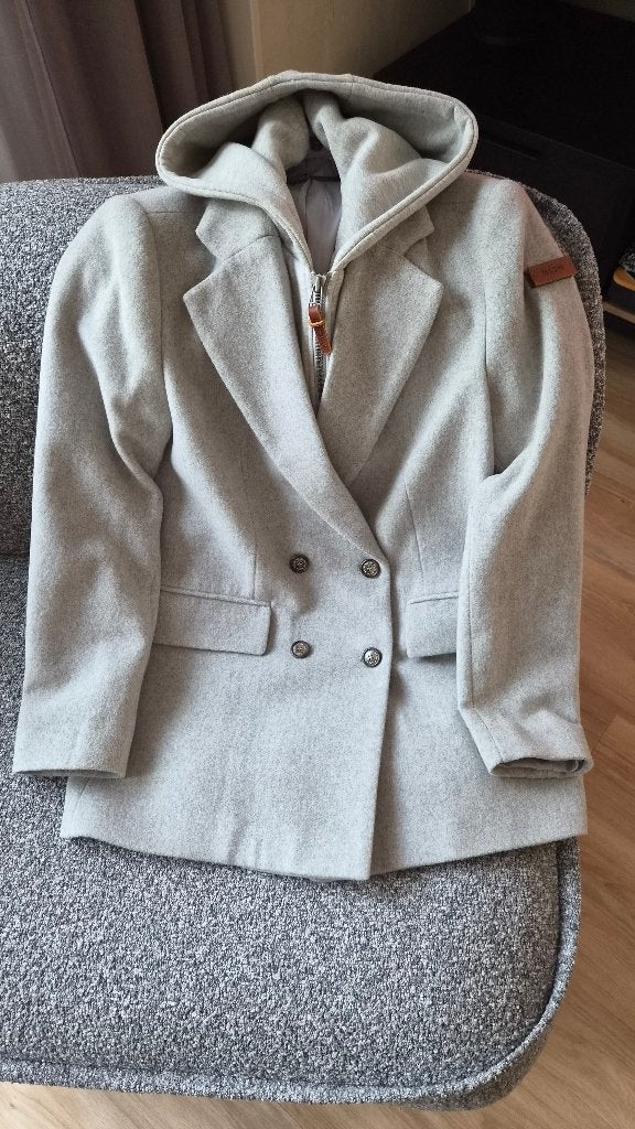 Herfst/wintercolbert van MOSCOW, Ophalen of Verzenden, Nieuw, Maat 38/40 (M), Grijs