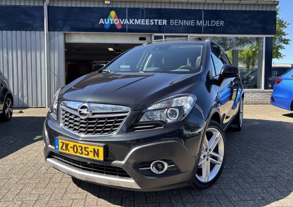 Opel Mokka 1.4 T Cosmo AIRCO/ECC / CAMERA / TREKHAAK, Auto's, Voorwielaandrijving, Euro 5, Gebruikt, 4 cilinders