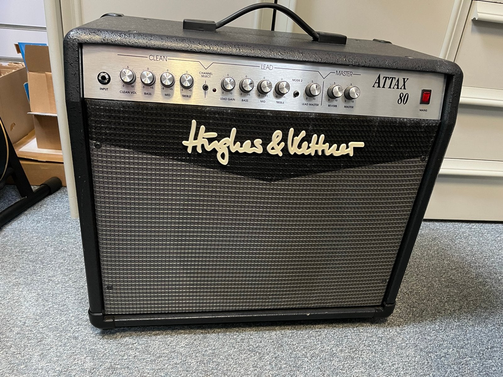 Hughes & Kettner Attax 80 Gitaarversterker, Ophalen, Gebruikt, Gitaar, 100 watt of meer