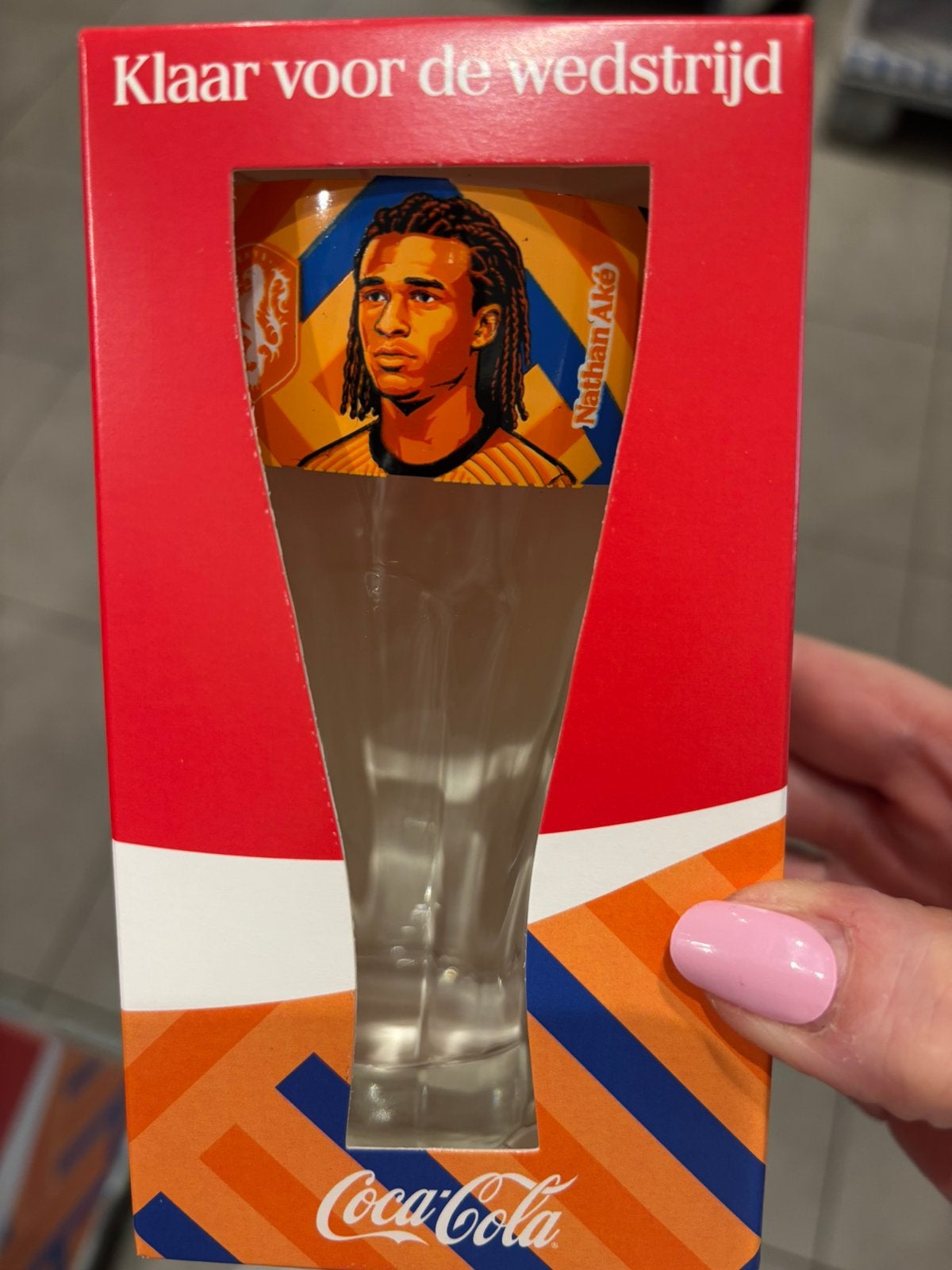 NIEUW: WK VOETBAL glas Coca Cola , AKE, Verzamelen, Ophalen of Verzenden, Nieuw, Frisdrankglas