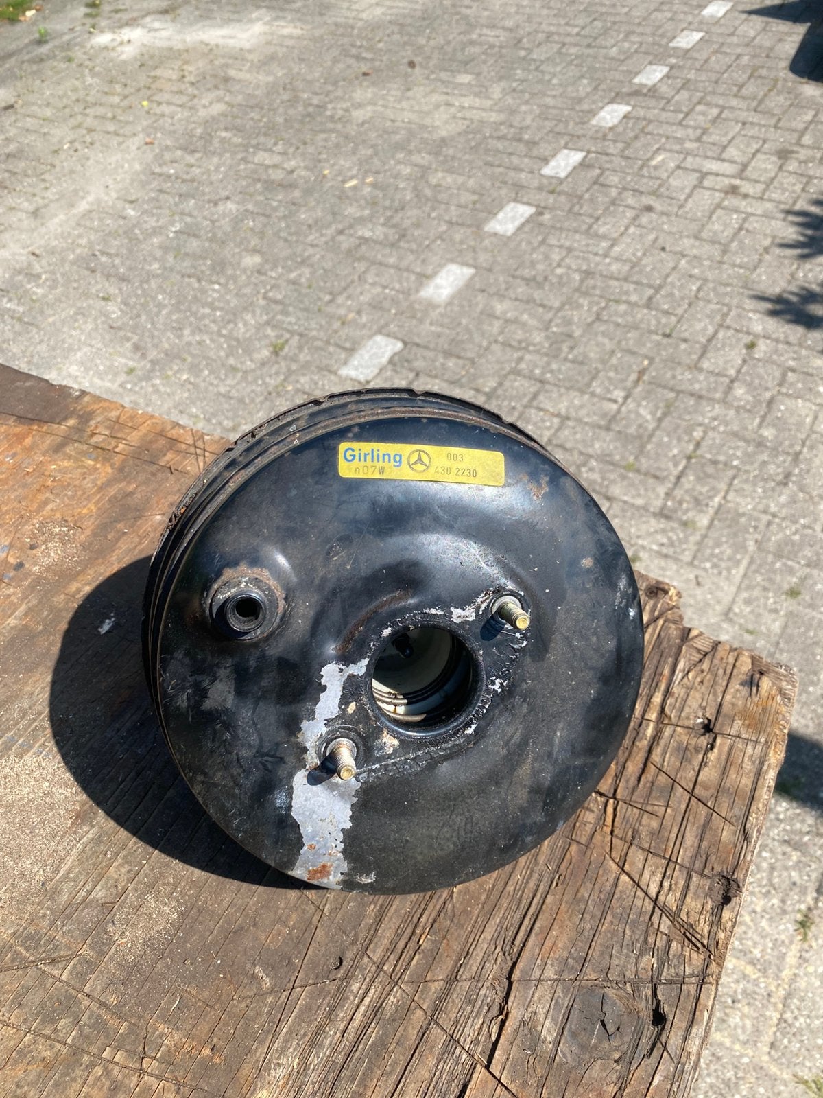 Mercedes W126 rem bekrachtiger (brake booster), Auto-onderdelen, Ophalen, Gebruikt, Mercedes-Benz