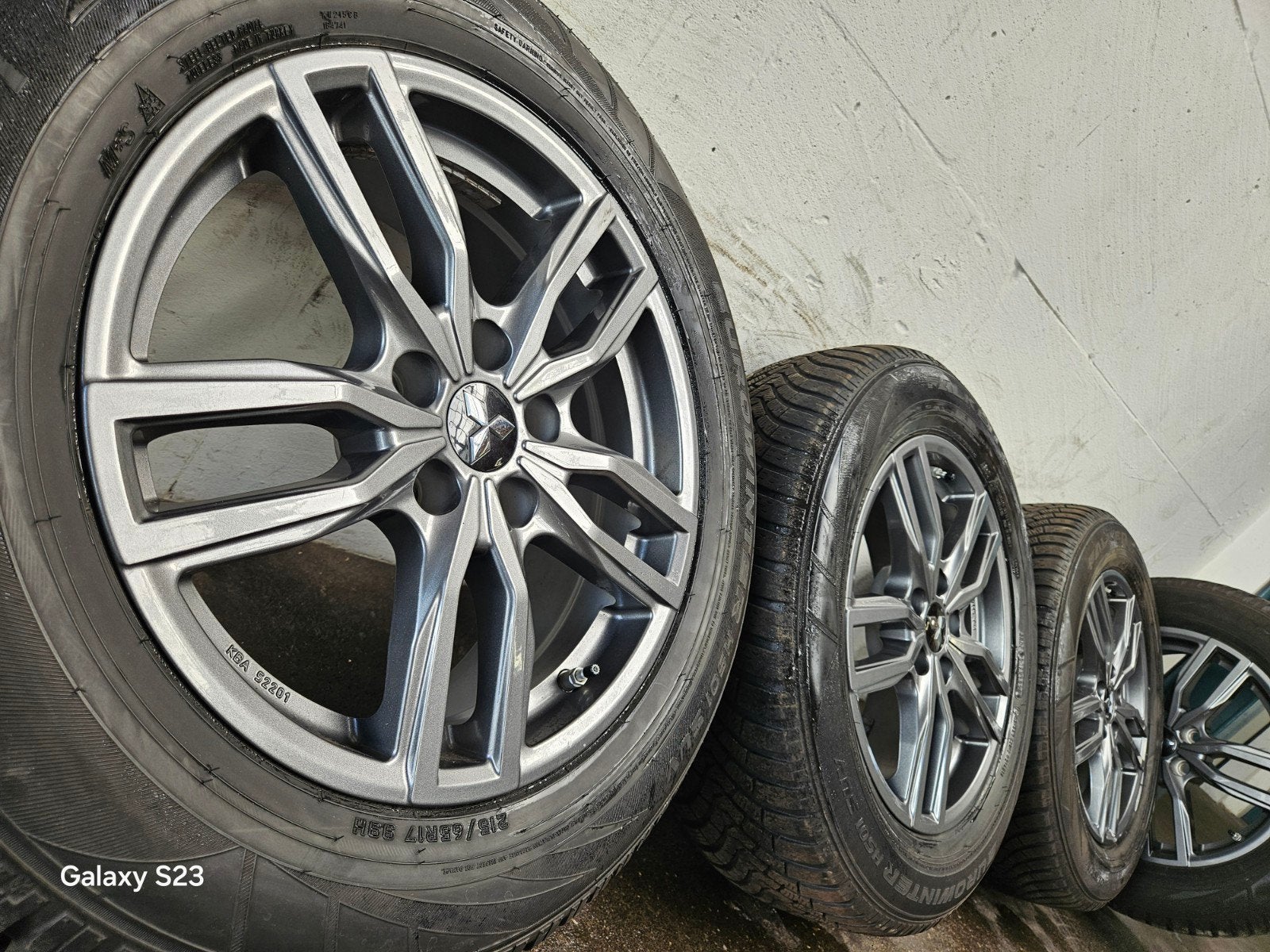 17 inch Mitsubishi Outlander Eclipse ASX velgen winterbanden, Witgoed en Apparatuur, Gebruikt, Luchtafvoer, 8 tot 10 kg, Ophalen of Verzenden