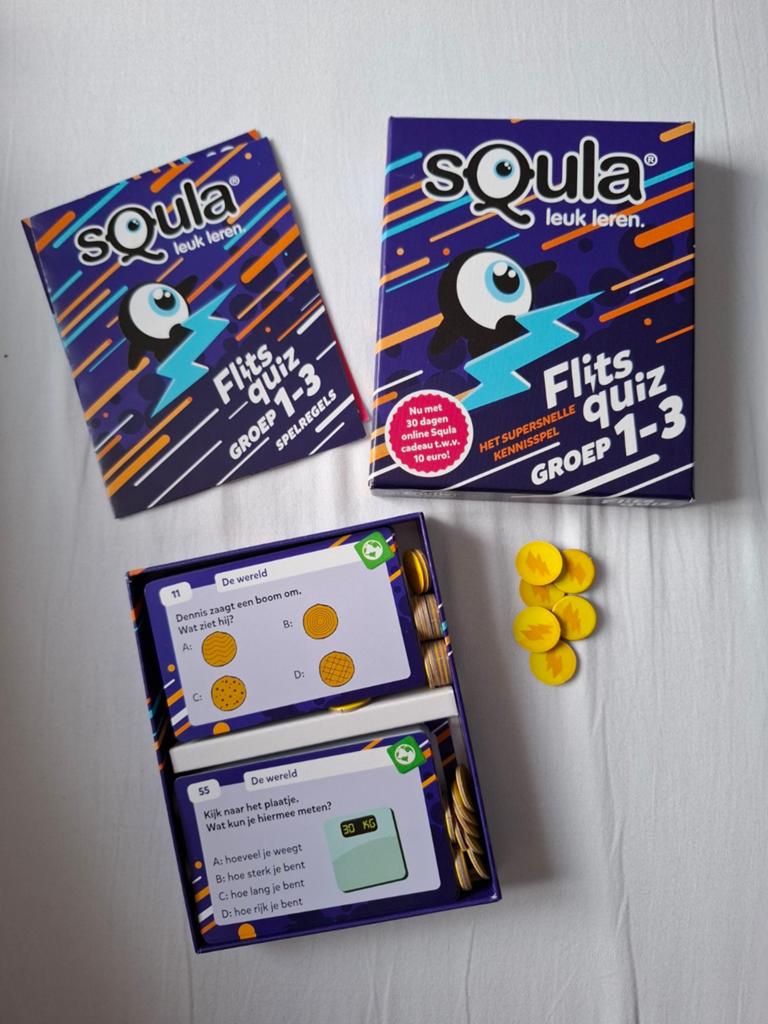 Squla groep 1-3, Ophalen of Verzenden, Zo goed als nieuw