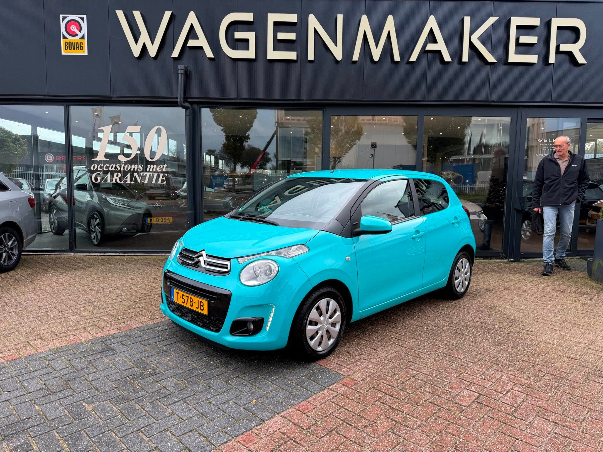 Citroen C1 1.0 e-VTi Selection Airco|Elektrisch pak|GoedOH, Voorwielaandrijving, Dealer onderhouden, Stof, Gebruikt