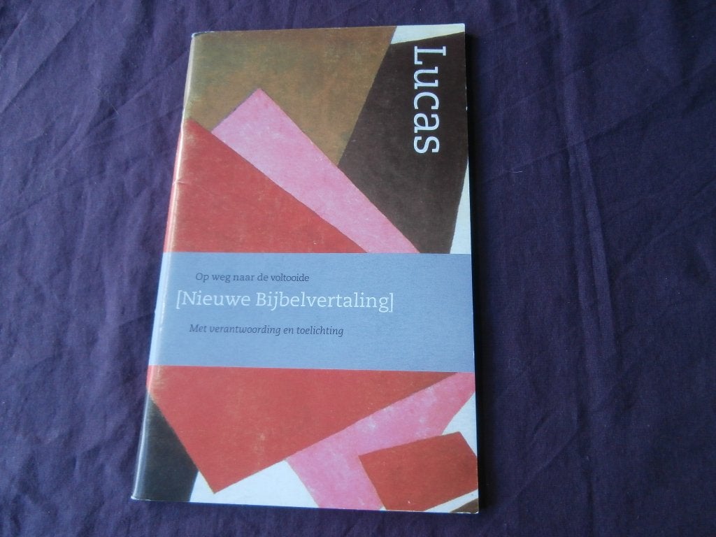 Boek Het evangelie volgens Lucas Nieuwe Bijbelvertaling bijb, Ophalen of Verzenden, Bijbel