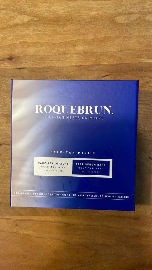 Roquebrun self-tan mini’s, Ophalen, Nieuw, Gehele gezicht, Toebehoren