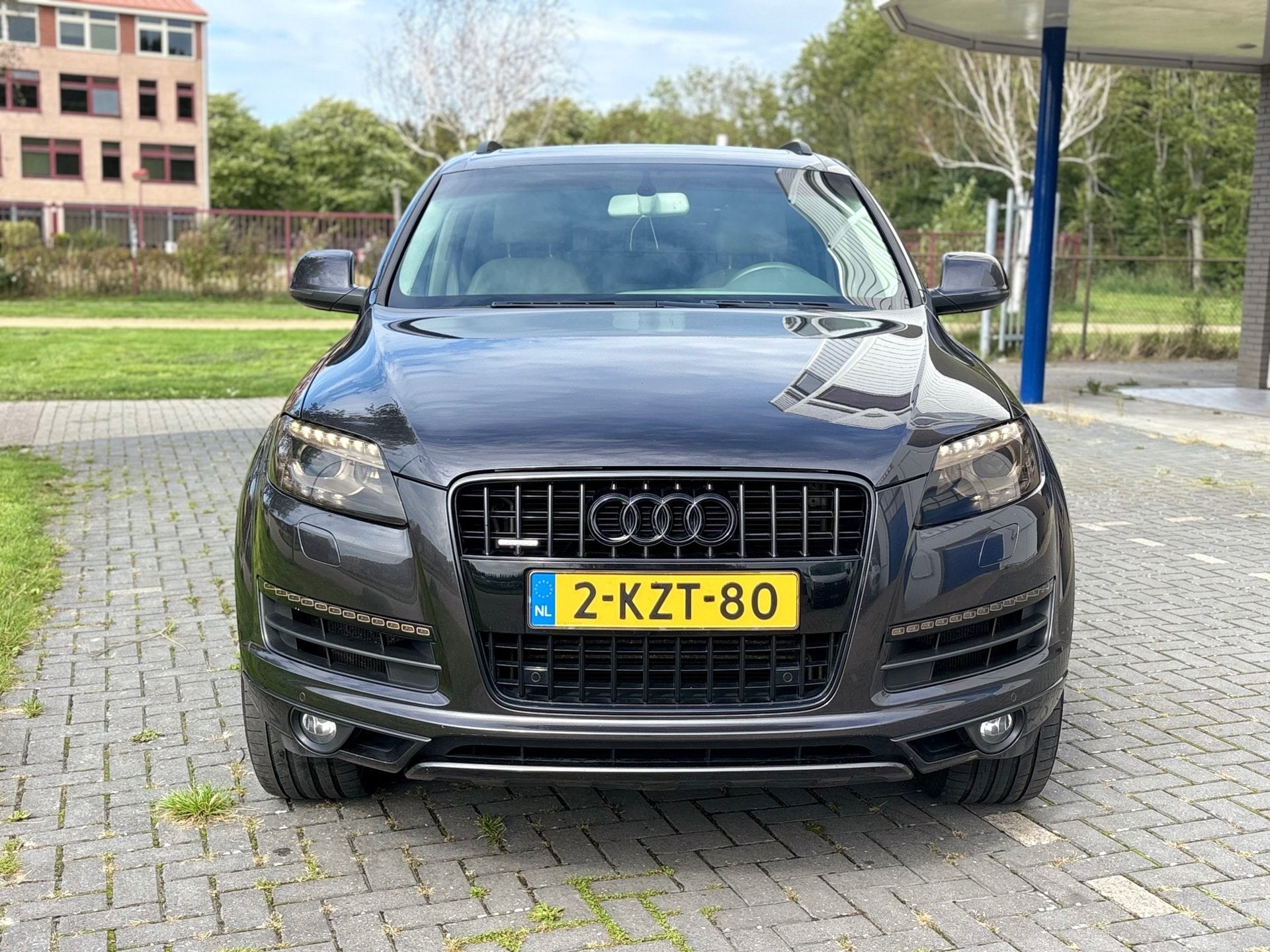 Audi Q7 3.0 TFSI quattro Pro Line S 5+2/Zeer nette Vol optie, Automaat, Gebruikt, Beige, 3075 kg