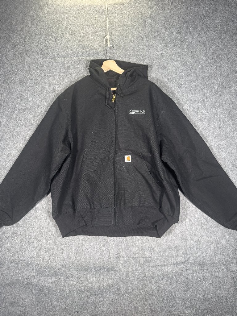 Carhartt Greystar Hooded Work Jacket Black 2XL, Verzenden, Nieuw, Overige maten, Zwart
