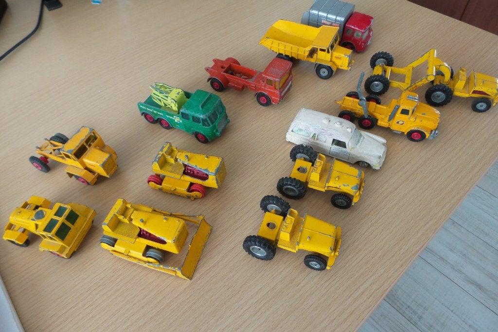 loop en sloop matchbox kingsize, Hobby en Vrije tijd, Modelauto's | 1:43, Ophalen of Verzenden, Gebruikt, Bus of Vrachtwagen, Matchbox
