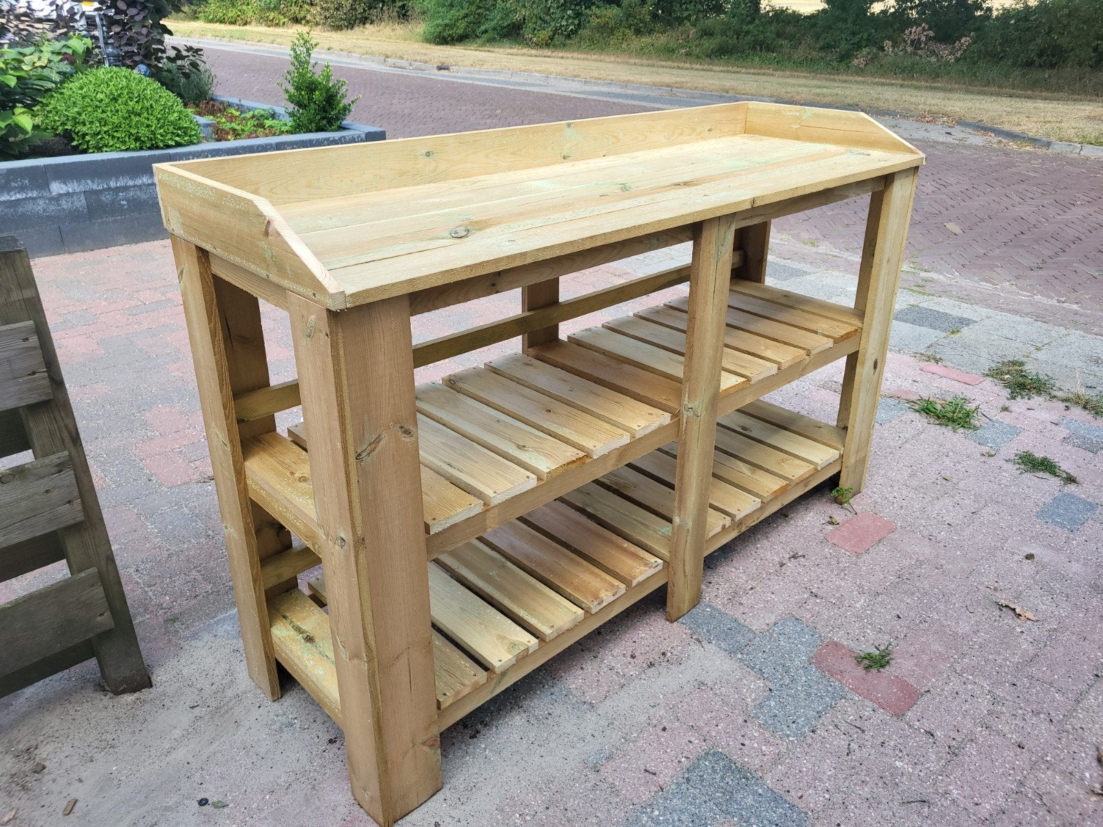 Robuuste oppottafel - kweektafel, Ophalen, Nieuw, 120 tot 170 cm