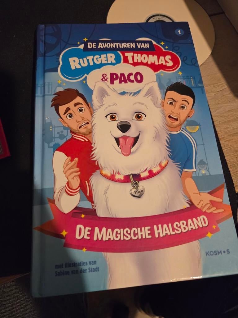 De Avonturen van Rutger, Thomas & Paco: De Magische Halsband, Ophalen of Verzenden, Zo goed als nieuw, Rutger Vink, Thomas van Grinsven