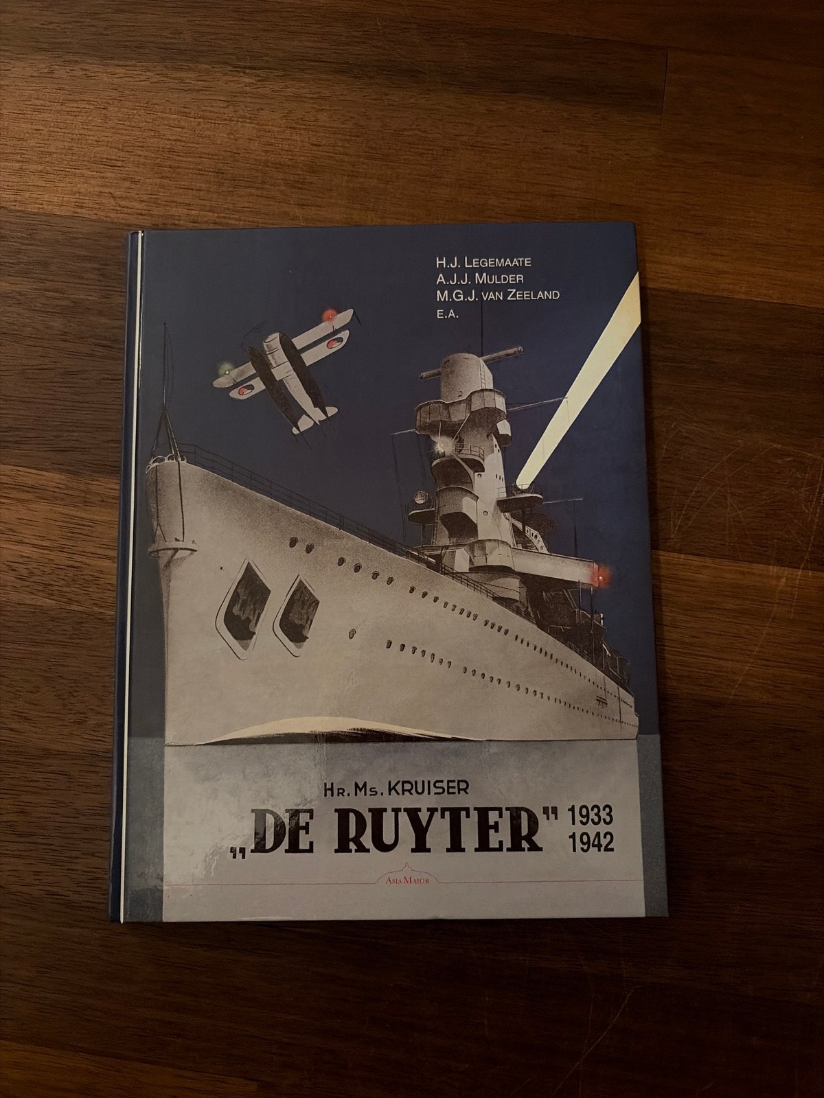 Hr. Ms. Kruiser 'De Ruyter' 1933-1942, Ophalen, Tweede Wereldoorlog, Gelezen, Marine