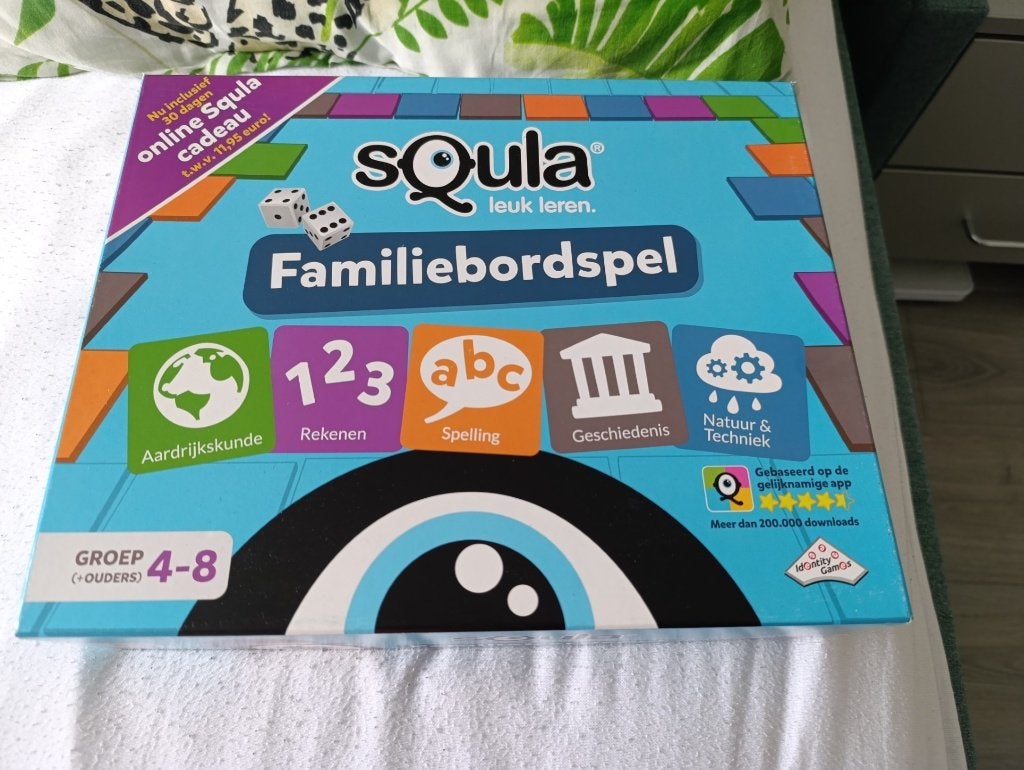 Te koop,squla spel, Ophalen of Verzenden, Zo goed als nieuw