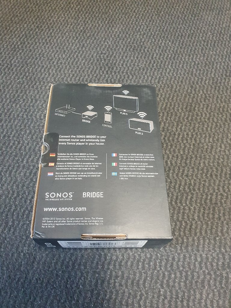 Sonos Bridge, Ophalen, Zo goed als nieuw