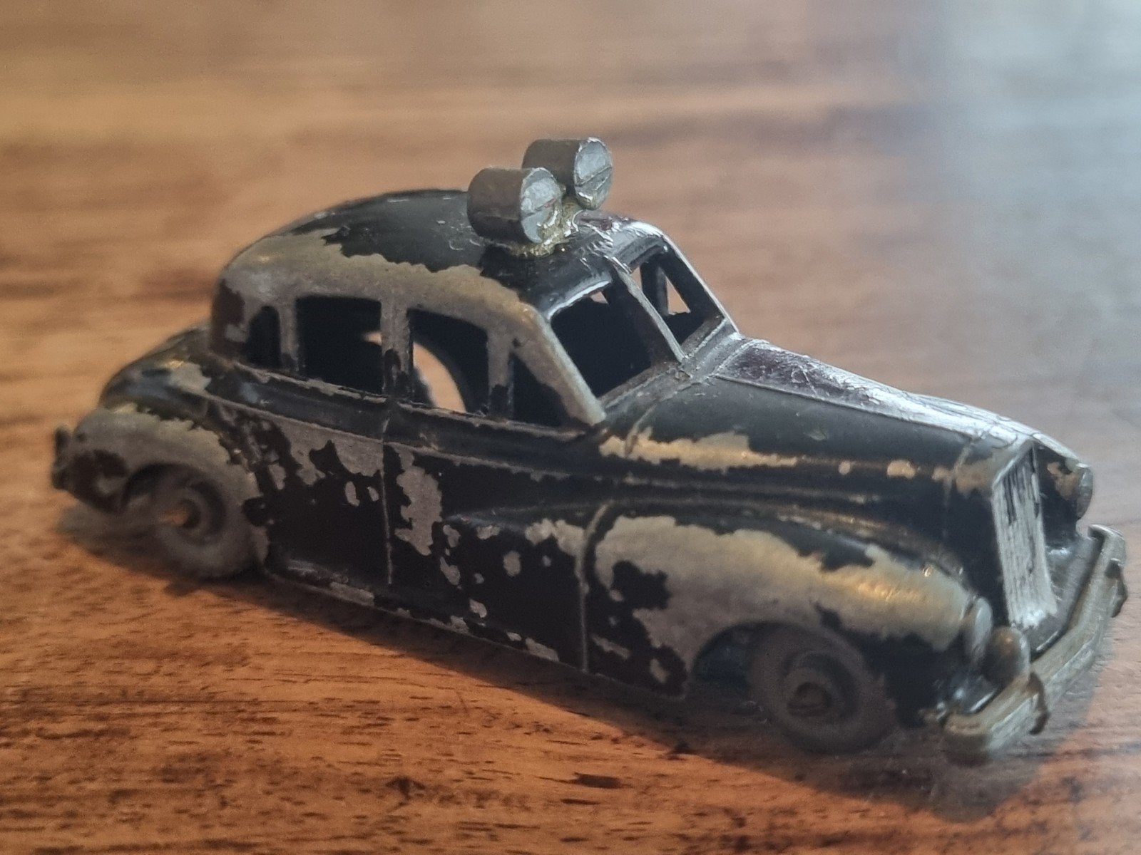 Vintage Dinky Toys Wolseley Six-Eighty Politieauto, Ophalen of Verzenden, Gebruikt