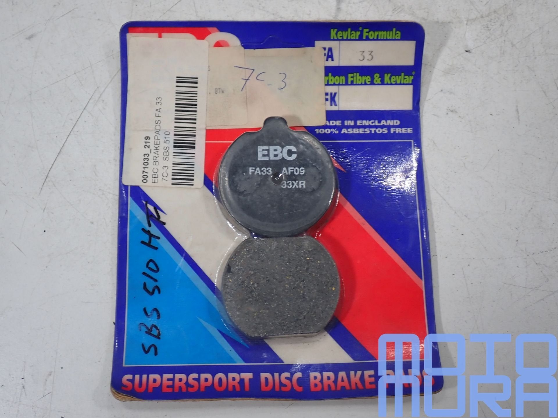 EBC FA033 Remblokken voor Kawasaki KH Z S3 Z400 Z500 Z650 Z7, Motoren, -, -, Nieuw, Ophalen of Verzenden