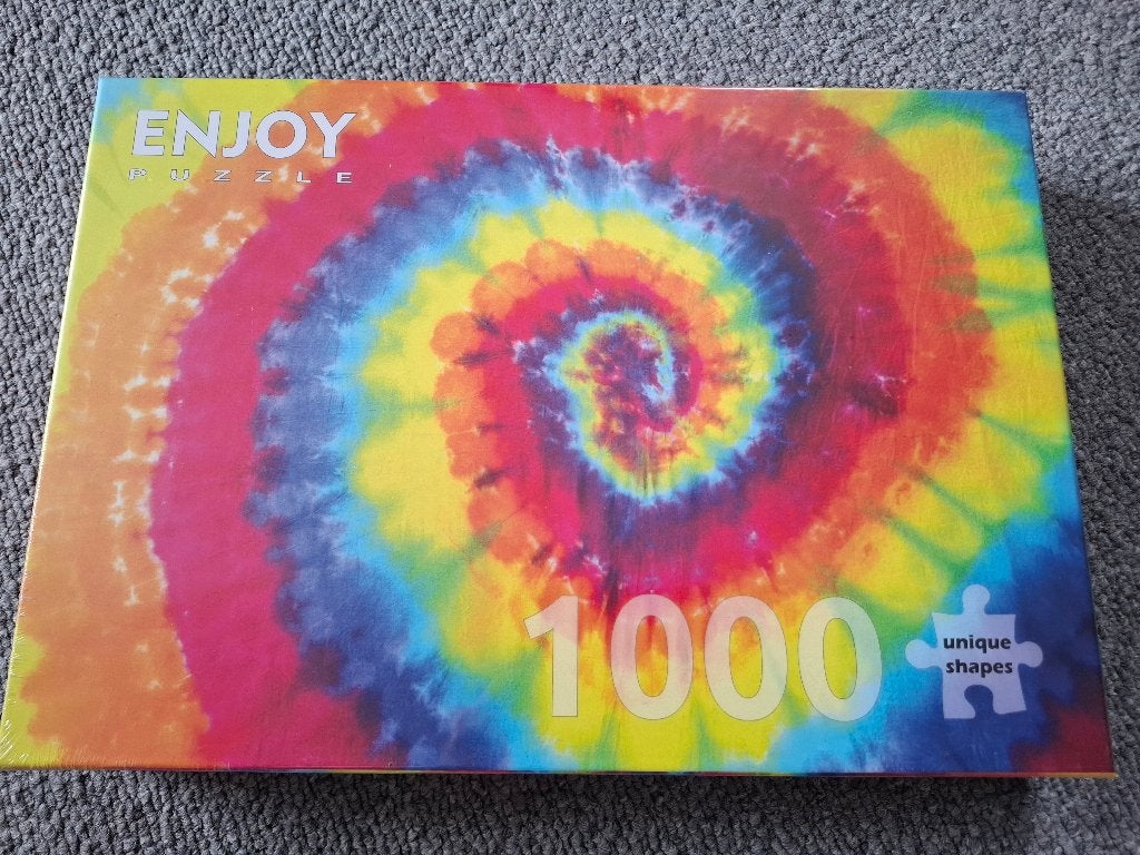 NIEUW in Seal - ENJOY Puzzel - Rainbow Swirl - 1000 Stukjes, Ophalen of Verzenden, 500 t/m 1500 stukjes, Nieuw, Legpuzzel